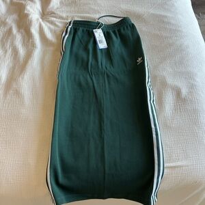 Adidas Forest Green Skirt with White Accents